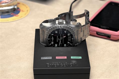 breitling emergency charger|Breitling watch maintenance.